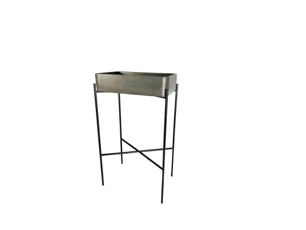 Bacha rectangular GAMMA con soporte