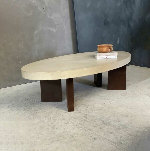 Mesa de centro MEROPE ovalada - Imagen 2