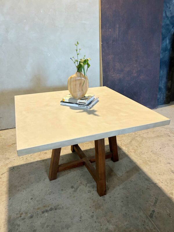 Mesa de comedor DELPHINUS cuadrada - Imagen 3