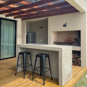 Barra exterior recta