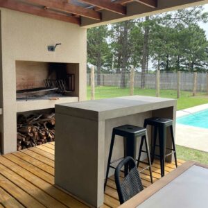 Barra exterior recta