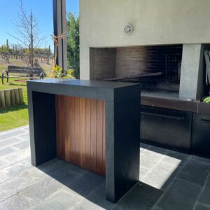 Barra exterior con Lapacho